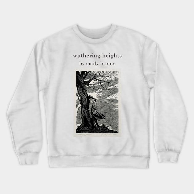 Wuthering Heights Cover Art Crewneck Sweatshirt by Pine and Dune Boutique